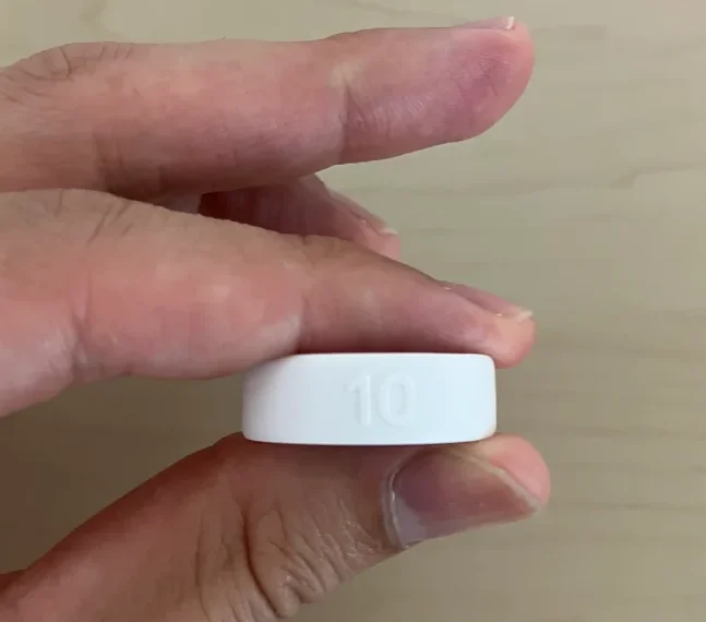 Oura Ring 4サイジングキットのサイズ10(USサイズ)