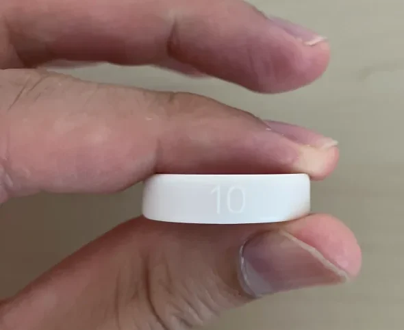 Oura Ring 5サイジングキットのサイズ10(USサイズ)