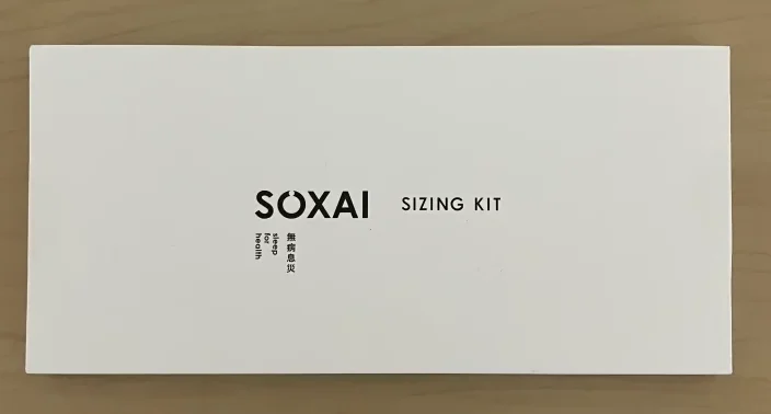 SOXAI RING 2サイジングキットのパッケージ